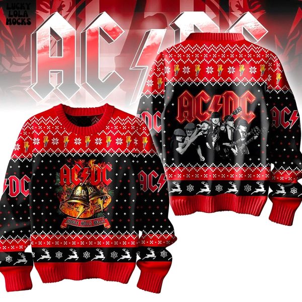 ACDC Jincle Hells Bells Warm For Fans Sweater