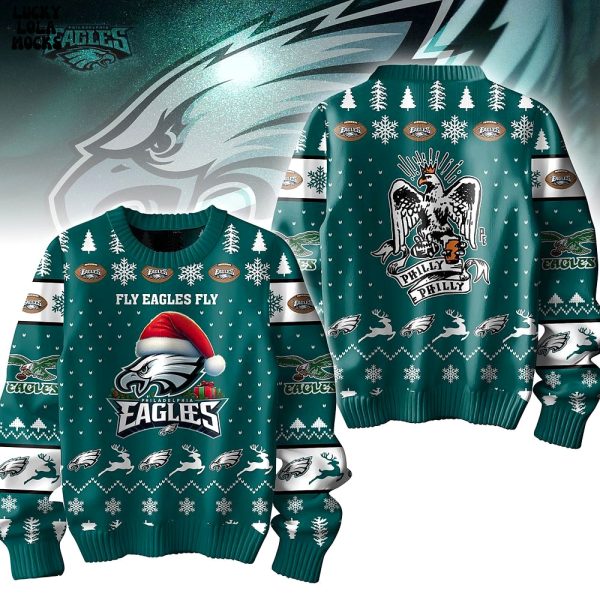 Fly Eagles Fly For Love Warm Sweater