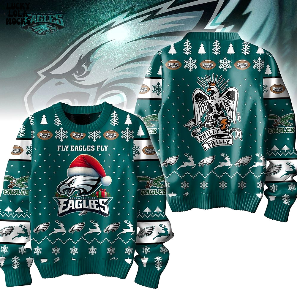 Fly Eagles Fly For Love Warm Sweater Fly Eagles Fly For Love Warm Sweater
