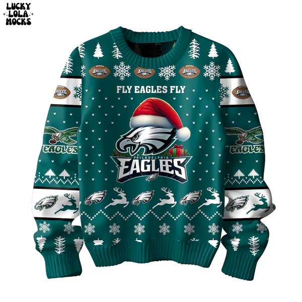 Fly Eagles Fly For Love Warm Sweater