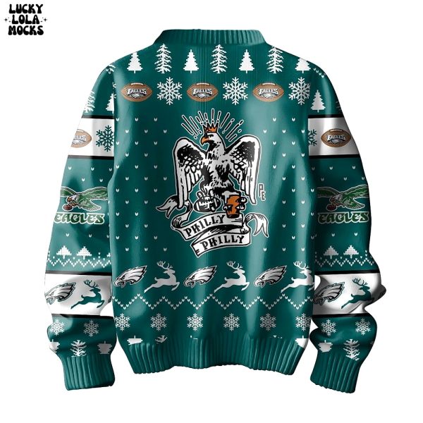 Fly Eagles Fly For Love Warm Sweater