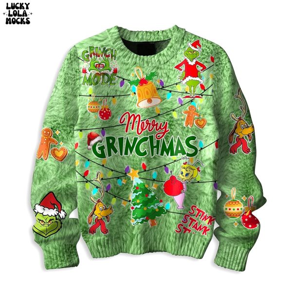 Grinchmas Stink Stink Premium Warm Sweater