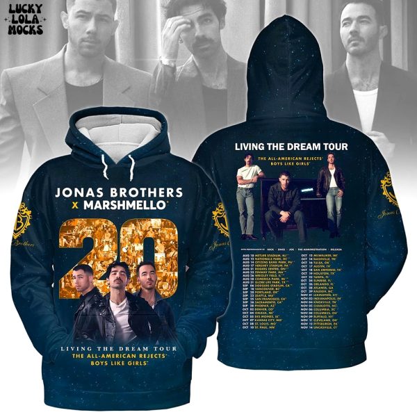 Jonas Brothers Living The Dream Tour Shirt
