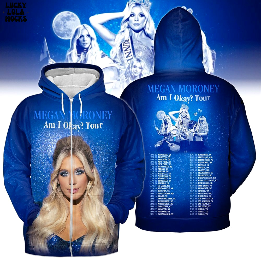 Megan Moroney Am I Okay Tour 2025 Shirt Megan Moroney Am I Okay Tour 2025 Shirt