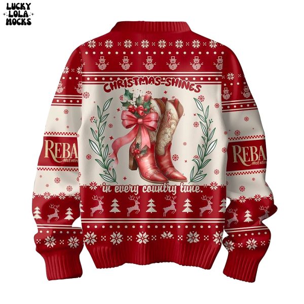 Reba McEntire Warm Wishes For Love Sweater