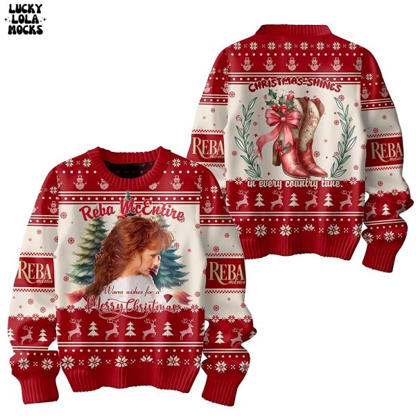Reba McEntire Warm Wishes For Love Sweater