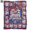 The Philadelphia Phillies 142nd Anniversary 1883-2025 Limited Fleece Blanket