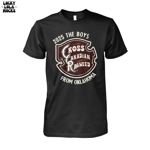 2025 The Boys Cross Canadian Gagweed From Oklahoma T-Shirt