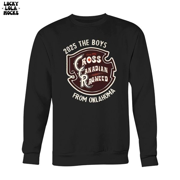 2025 The Boys Cross Canadian Gagweed From Oklahoma T-Shirt
