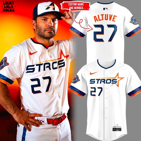 Astros Baseball City Connect 2025 Baseball Jersey