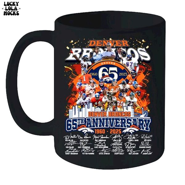 Denver Broncos 65th Anniversary 2025 Unisex Shirt