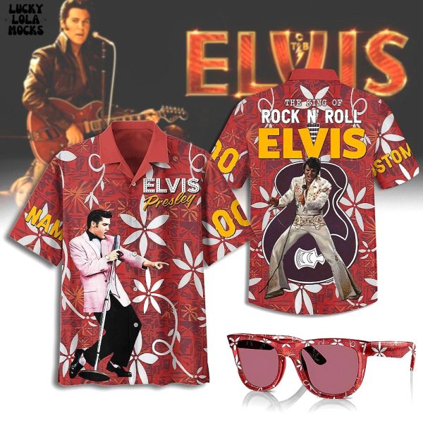 Elvis Presley The King Of Rock N Roll Elvis Summer Hawaiian Shirt