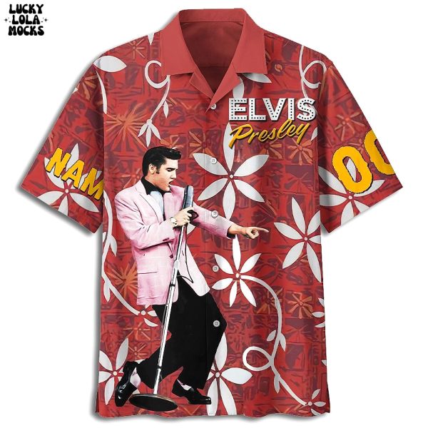 Elvis Presley The King Of Rock N Roll Elvis Summer Hawaiian Shirt