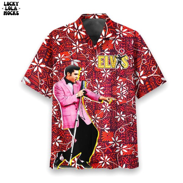 Elvis Your Memory Stray To A Brighter Summer Day Hawaiian Shirt