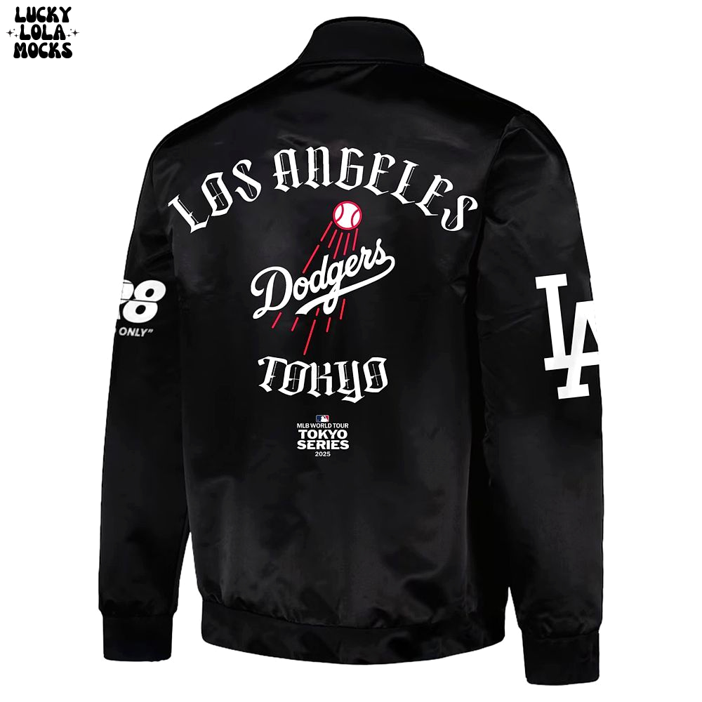 Los Angeles Dodgers 2025 Tokyo New Baseball Jacket Los Angeles Dodgers 2025 Tokyo New Baseball Jacket