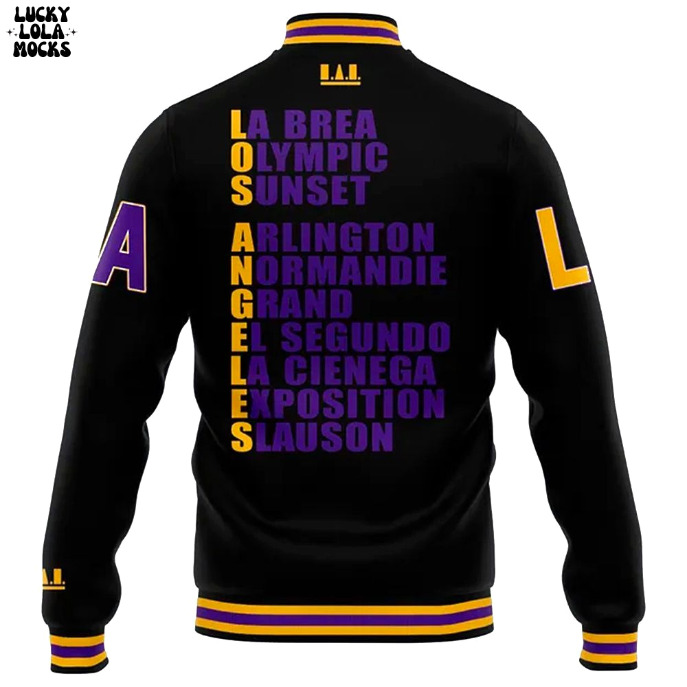 Los Angeles Lakers New Edition 2025 For Fans Jacket Los Angeles Lakers New Edition 2025 For Fans Jacket