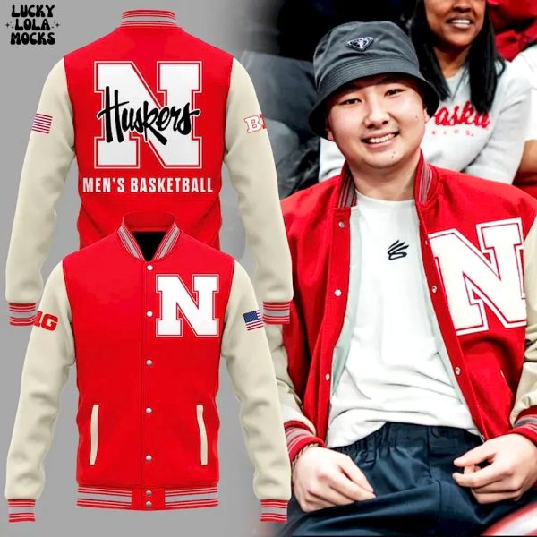 Nebraska Men Basketball 2025 Premium Jacket