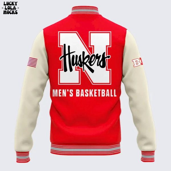 Nebraska Men Basketball 2025 Premium Jacket