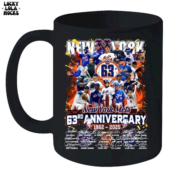 New York Mets 63rd Anniversary For Fans T-Shirt