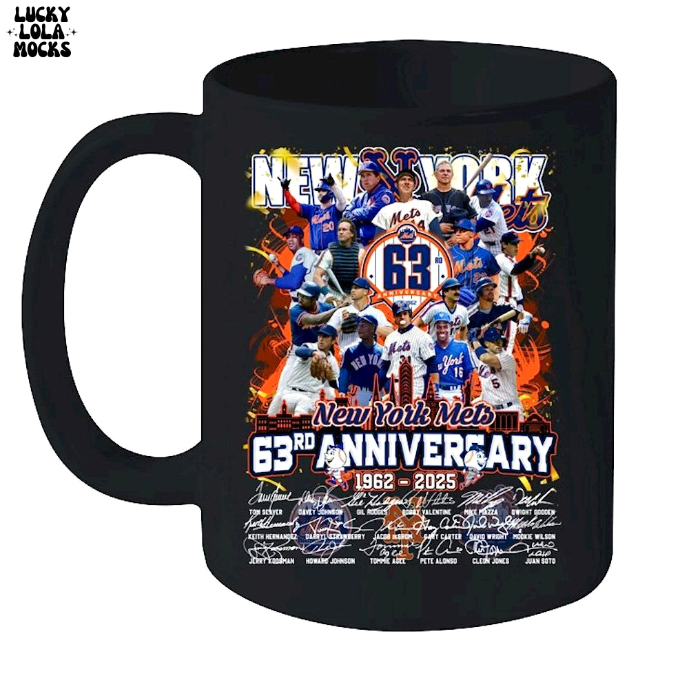 New York Mets 63rd Anniversary For Fans T-Shirt New York Mets 63rd Anniversary For Fans T-Shirt