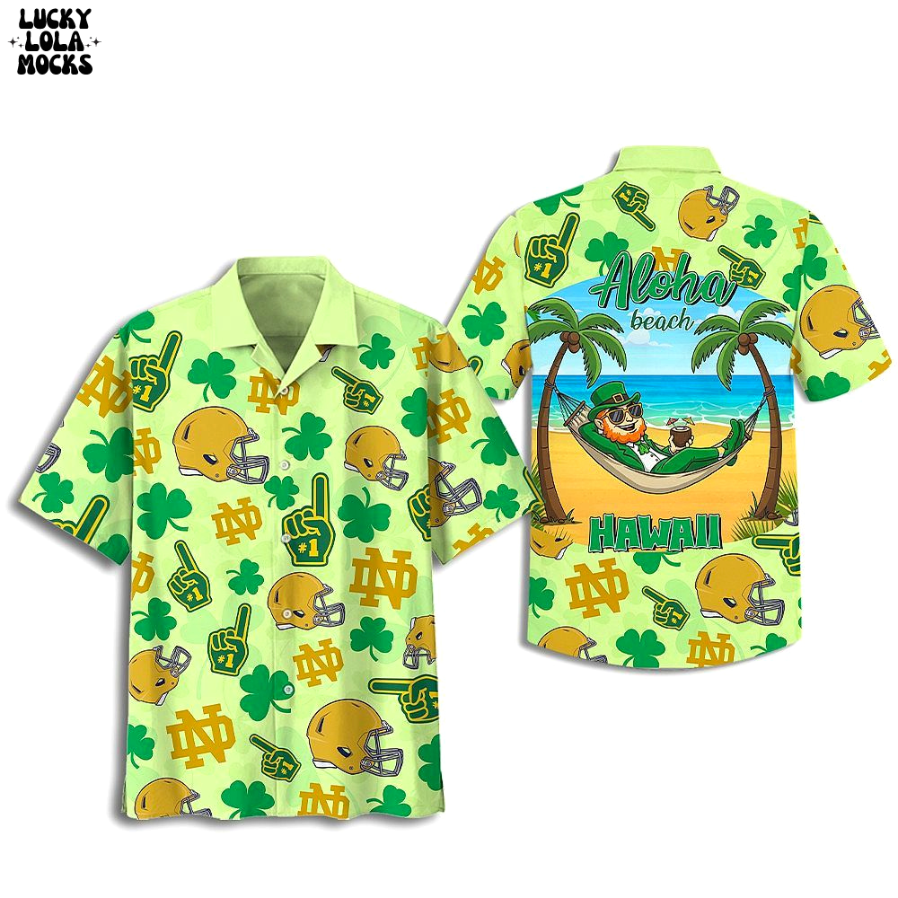 Notre Dame Fighting Irish Summer Day 2025 Hawaiian Shirt Notre Dame Fighting Irish Summer Day 2025 Hawaiian Shirt