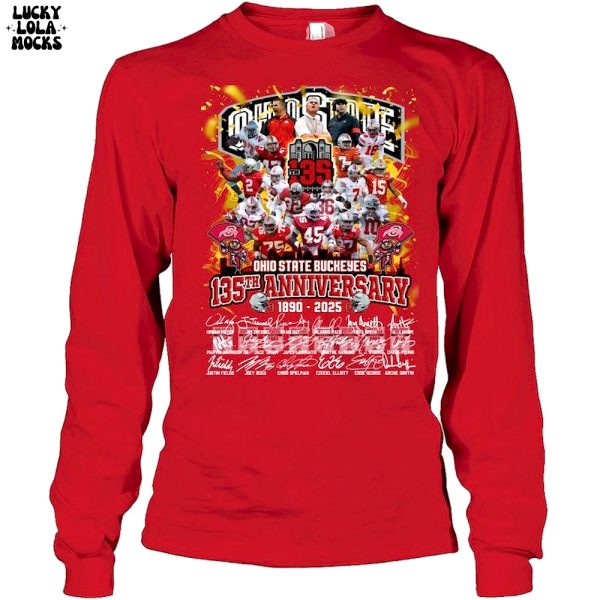 Ohio State Buckeyes 135th Anniversary 2025 T-Shirt