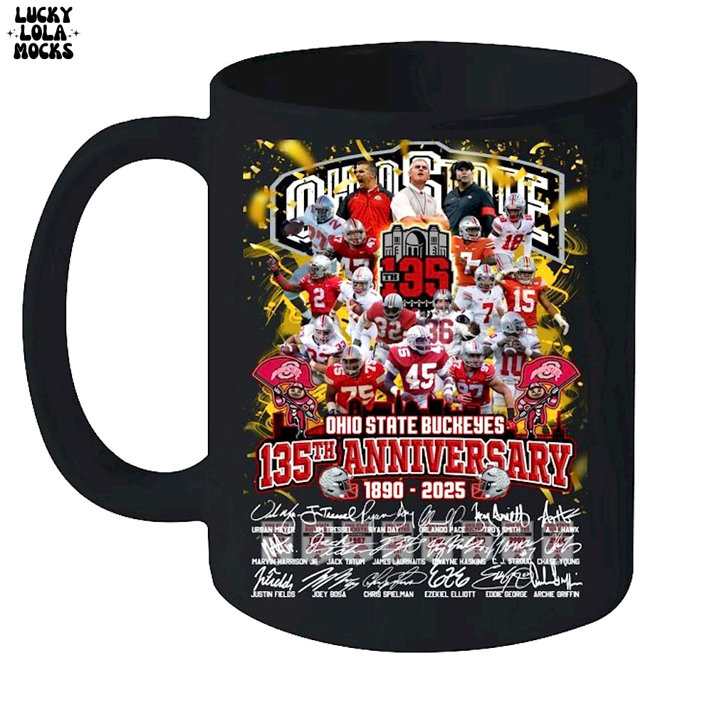 Ohio State Buckeyes 135th Anniversary 2025 T-Shirt Ohio State Buckeyes 135th Anniversary 2025 T-Shirt