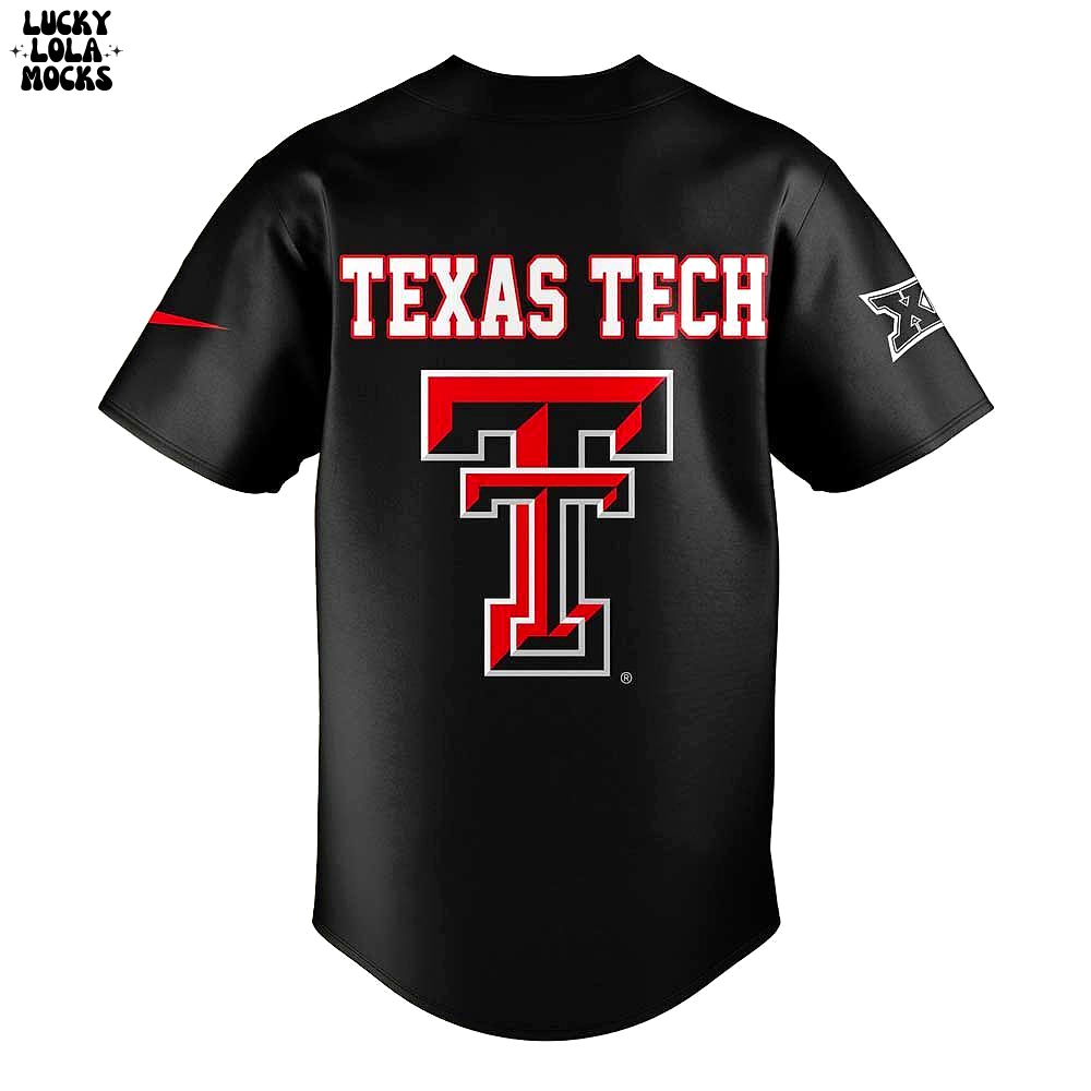 Patrick Mahomes Texas Tech Baseball Jersey 2025 New Edition Patrick Mahomes Texas Tech Baseball Jersey 2025 New Edition