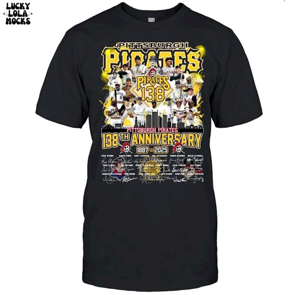 Pittsburgh Pirates 138th Anniversary 1887-2025 Unisex T-Shirt