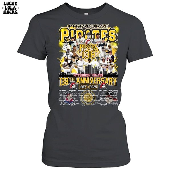 Pittsburgh Pirates 138th Anniversary 1887-2025 Unisex T-Shirt
