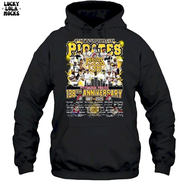 Pittsburgh Pirates 138th Anniversary 1887-2025 Unisex T-Shirt
