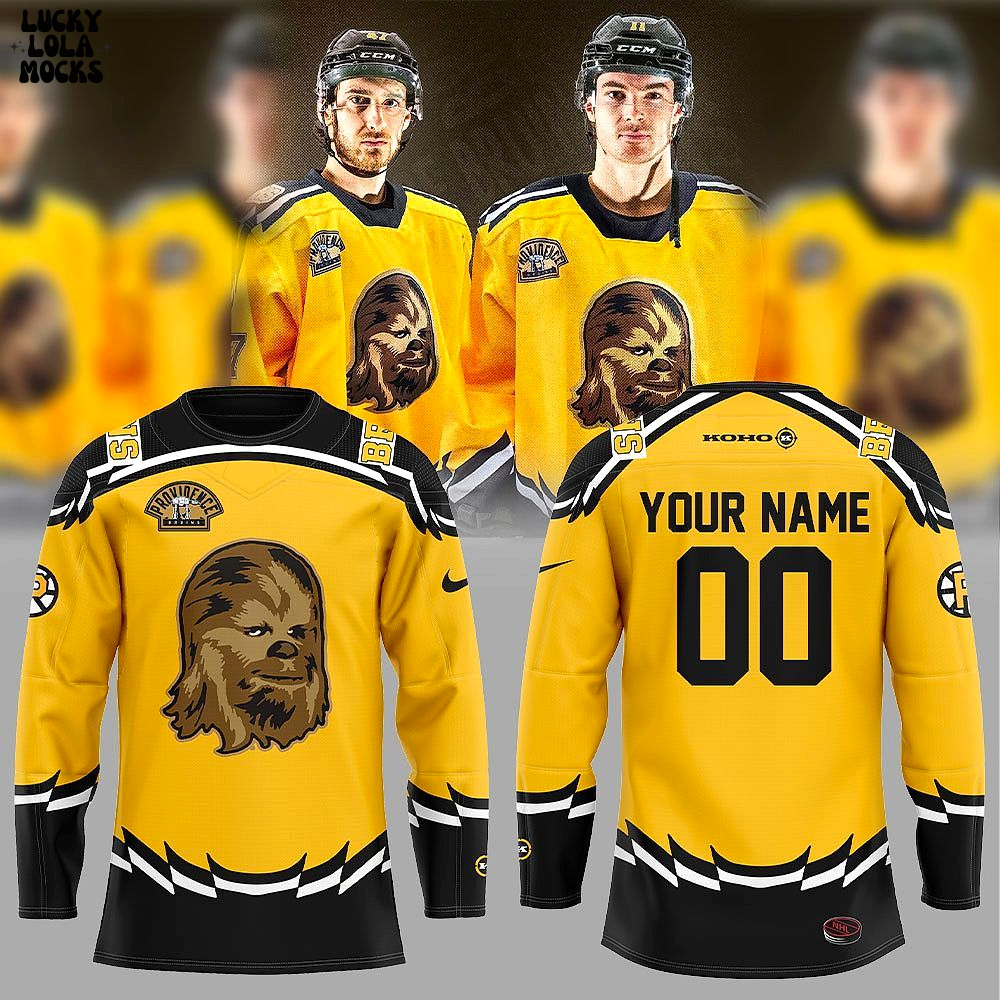 Providence Bruins Bear Logo 2025 Hockey Jersey Providence Bruins Bear Logo 2025 Hockey Jersey
