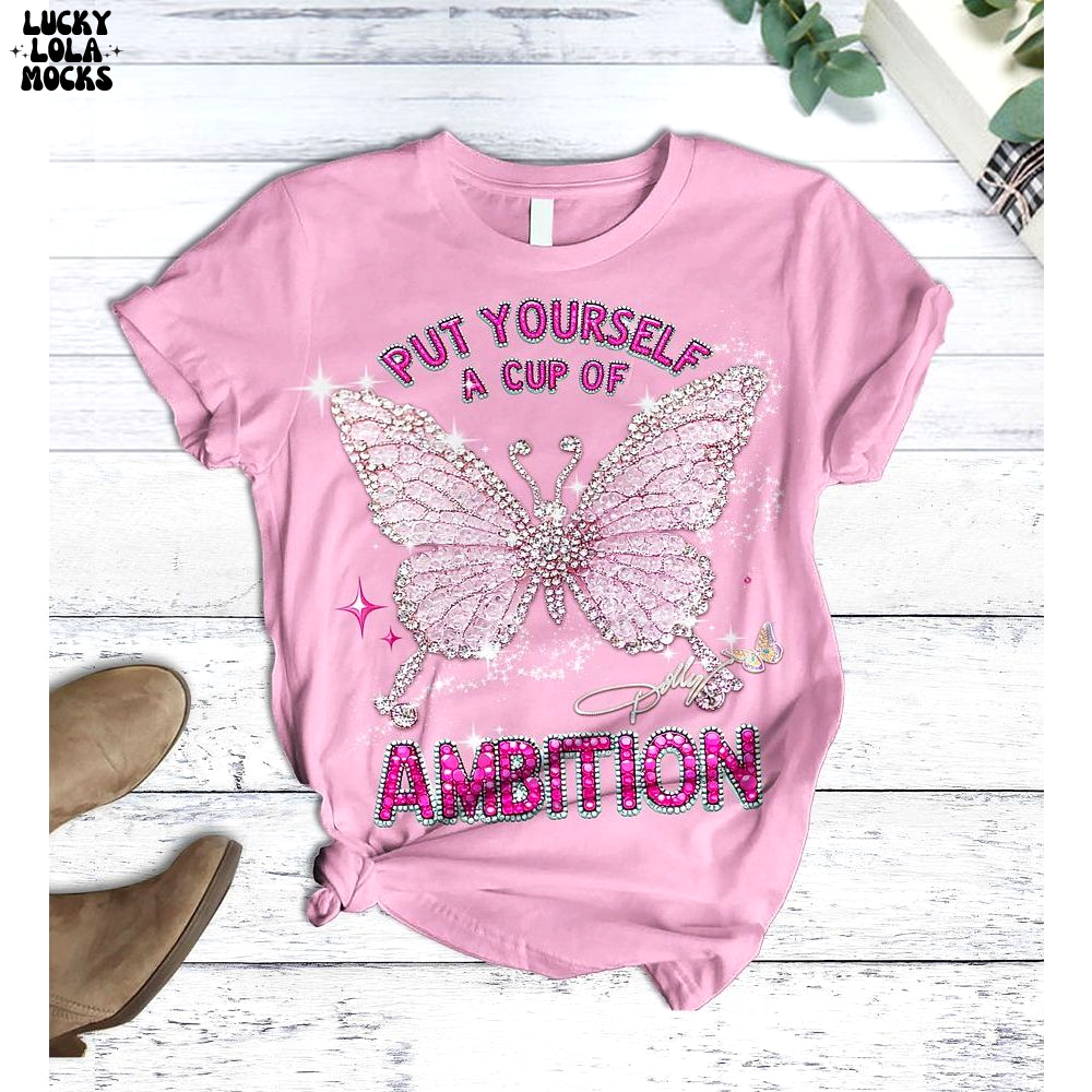 Put Yourself A Cup Of Ambition Dolly Pajamas Set Put Yourself A Cup Of Ambition Dolly Pajamas Set