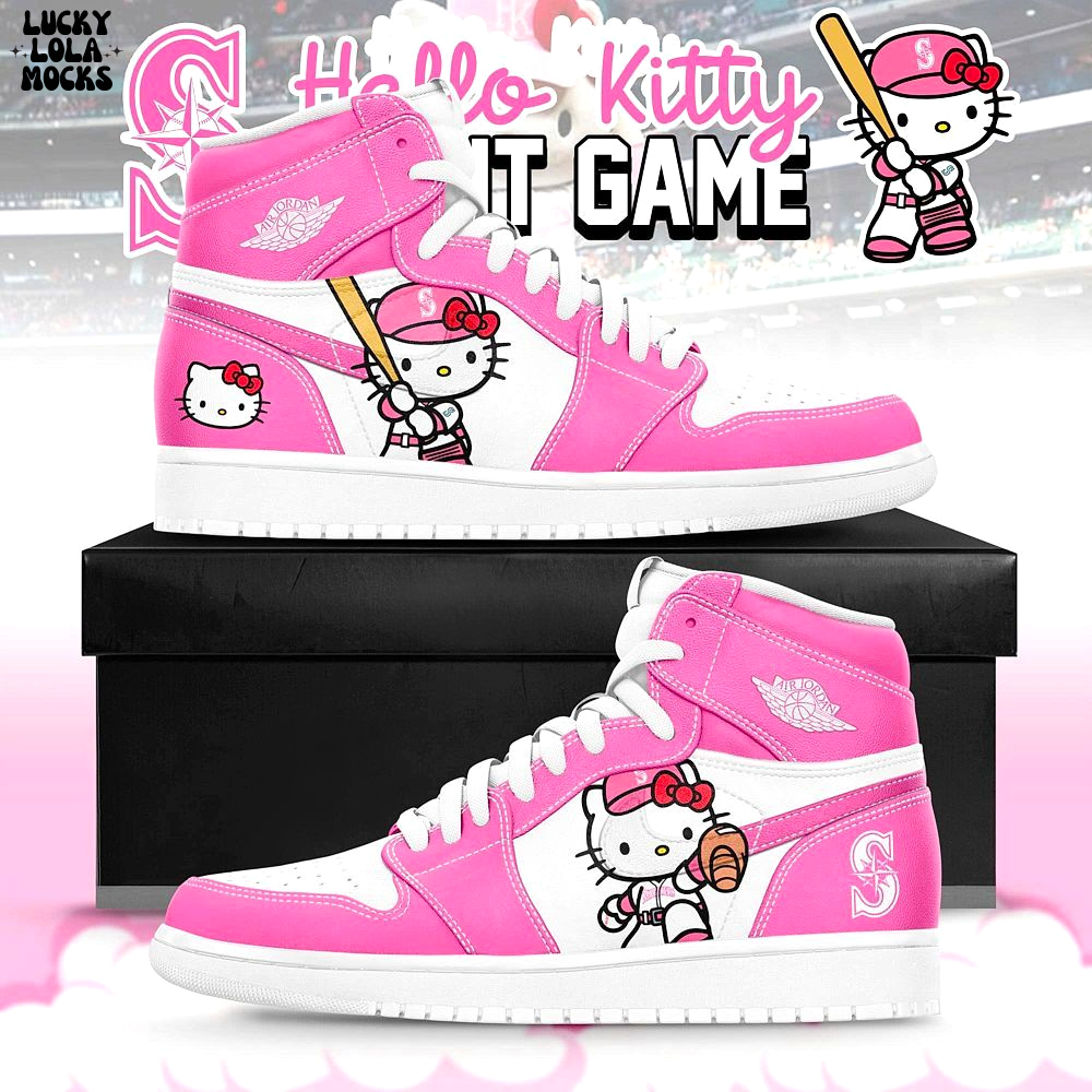Seattle Mariners x Hello Kitty Game 2025 Special Air Jordan 1 Seattle Mariners x Hello Kitty Game 2025 Special Air Jordan 1
