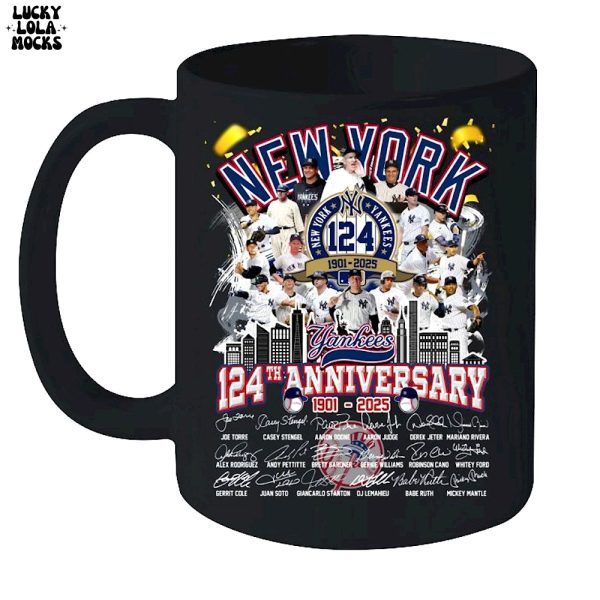 The Yankees 124th Anniversary 2025 Limited Unisex T-Shirt