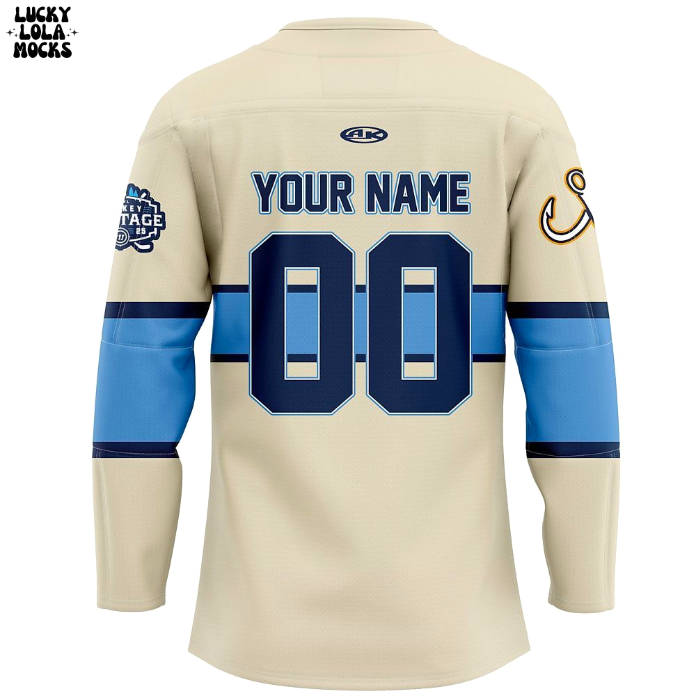 Toledo Walleye 2025 Heritage Uniform Custom Hockey Jersey Toledo Walleye 2025 Heritage Uniform Custom Hockey Jersey