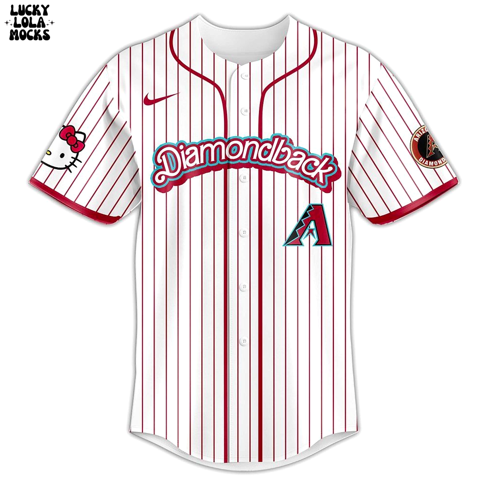Arizona Diamondbacks x Hello Kitty Night For Fans 2025 Jersey Arizona Diamondbacks x Hello Kitty Night For Fans 2025 Jersey