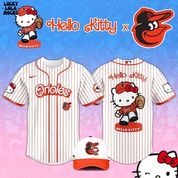 Baltimore Orioles x Hello Kitty Night For Fans 2025 Jersey