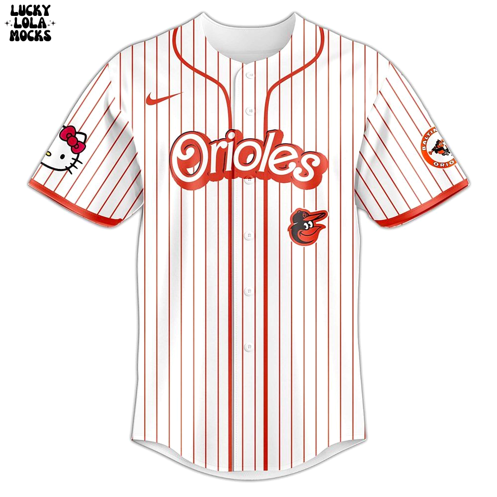 Baltimore Orioles x Hello Kitty Night For Fans 2025 Jersey Baltimore Orioles x Hello Kitty Night For Fans 2025 Jersey