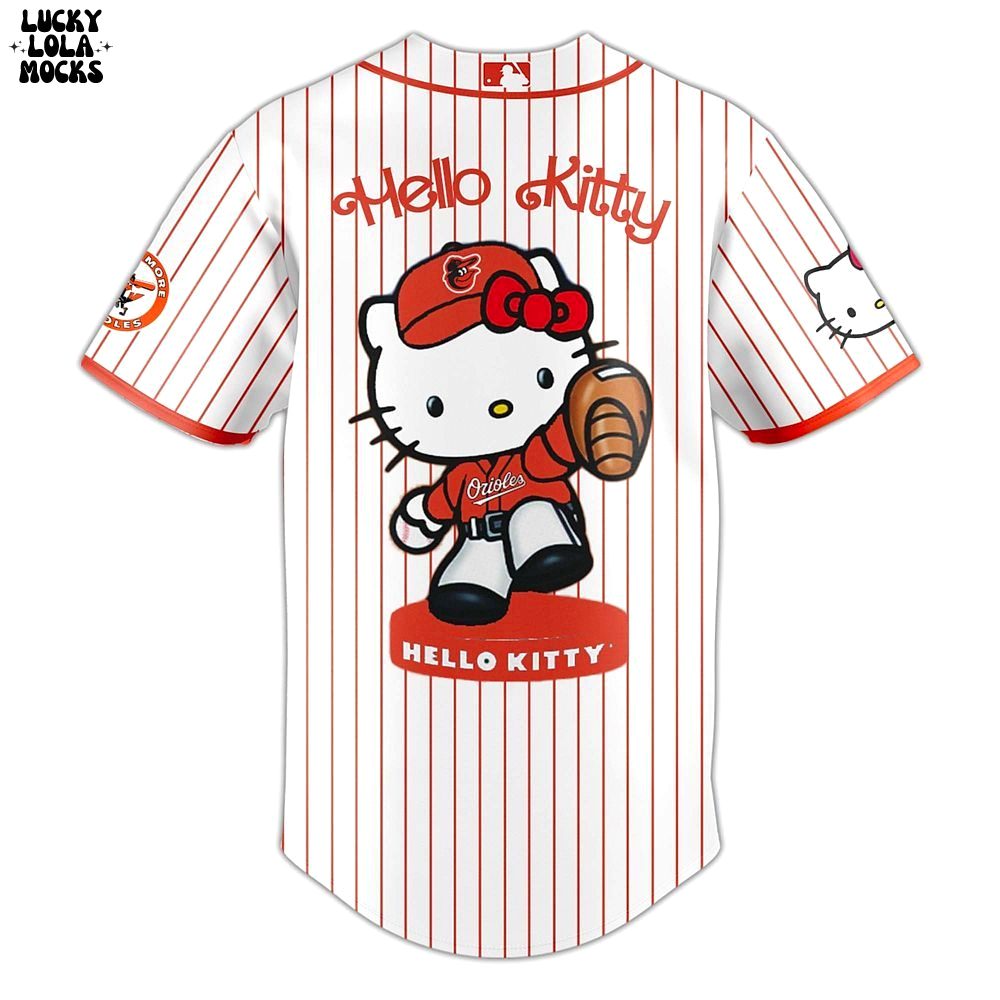 Baltimore Orioles x Hello Kitty Night For Fans 2025 Jersey Baltimore Orioles x Hello Kitty Night For Fans 2025 Jersey