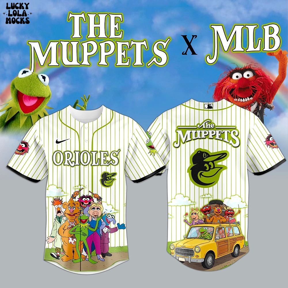 Baltimore Orioles x The Muppets Jersey Baltimore Orioles x The Muppets Jersey