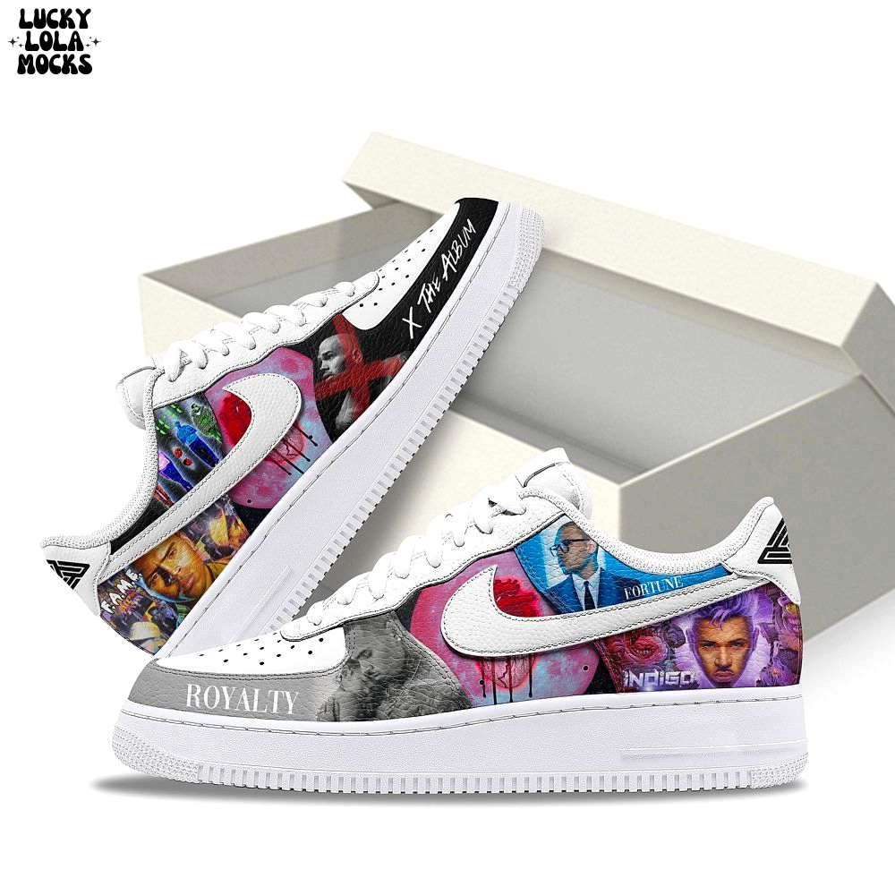 Chris Brown x The Album 2025 Air Force 1 Chris Brown x The Album 2025 Air Force 1