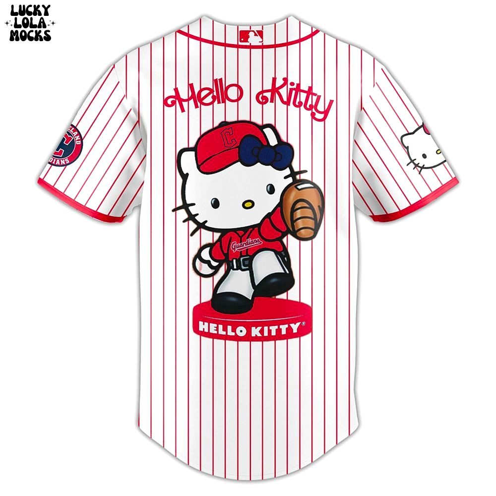 Cleveland Guardians x Hello Kitty Night For Fans 2025 Jersey Cleveland Guardians x Hello Kitty Night For Fans 2025 Jersey