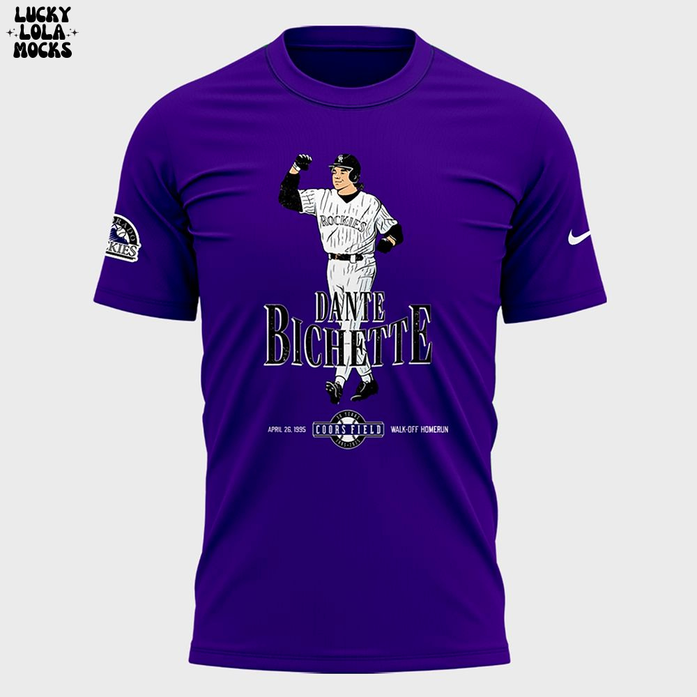 Colorado Rockies Coors Field 30th Anniversary 2025 Special T-Shirt Colorado Rockies Coors Field 30th Anniversary 2025 Special T-Shirt