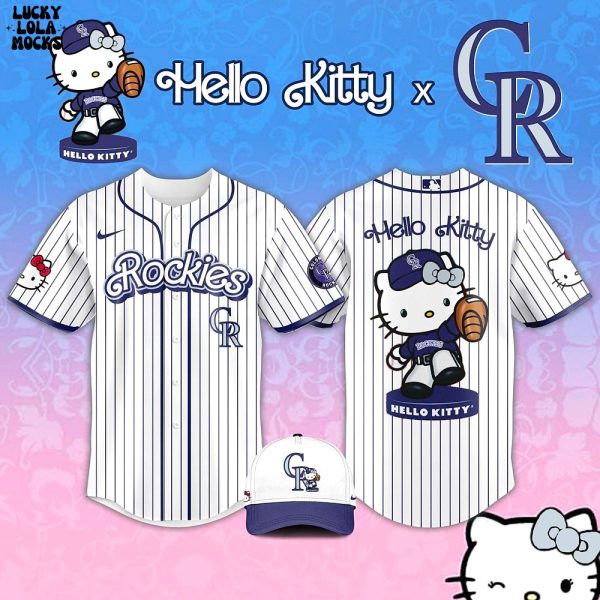 Colorado Rockies x Hello Kitty Night For Fans 2025 Jersey