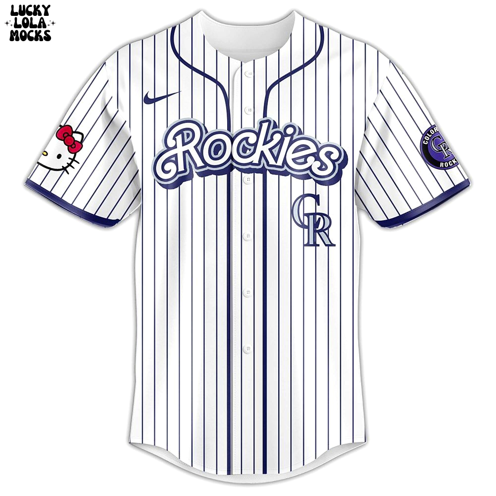 Colorado Rockies x Hello Kitty Night For Fans 2025 Jersey Colorado Rockies x Hello Kitty Night For Fans 2025 Jersey