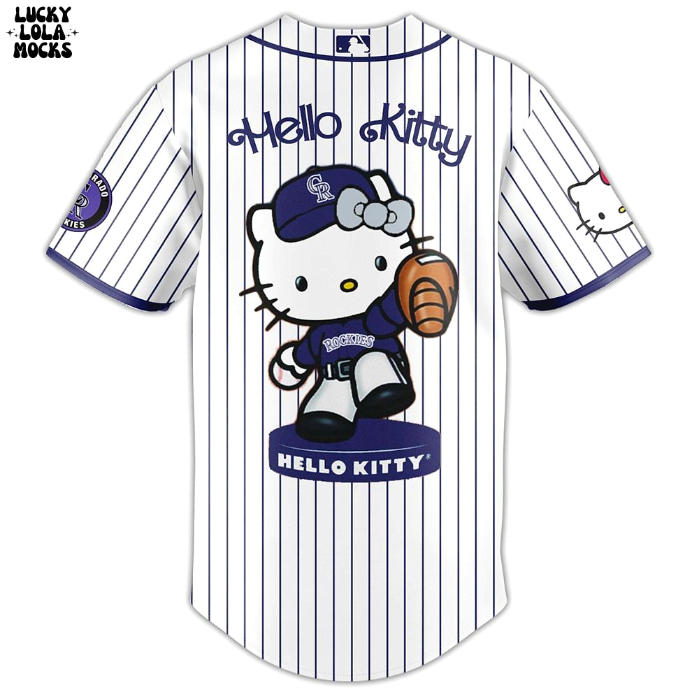 Colorado Rockies x Hello Kitty Night For Fans 2025 Jersey Colorado Rockies x Hello Kitty Night For Fans 2025 Jersey