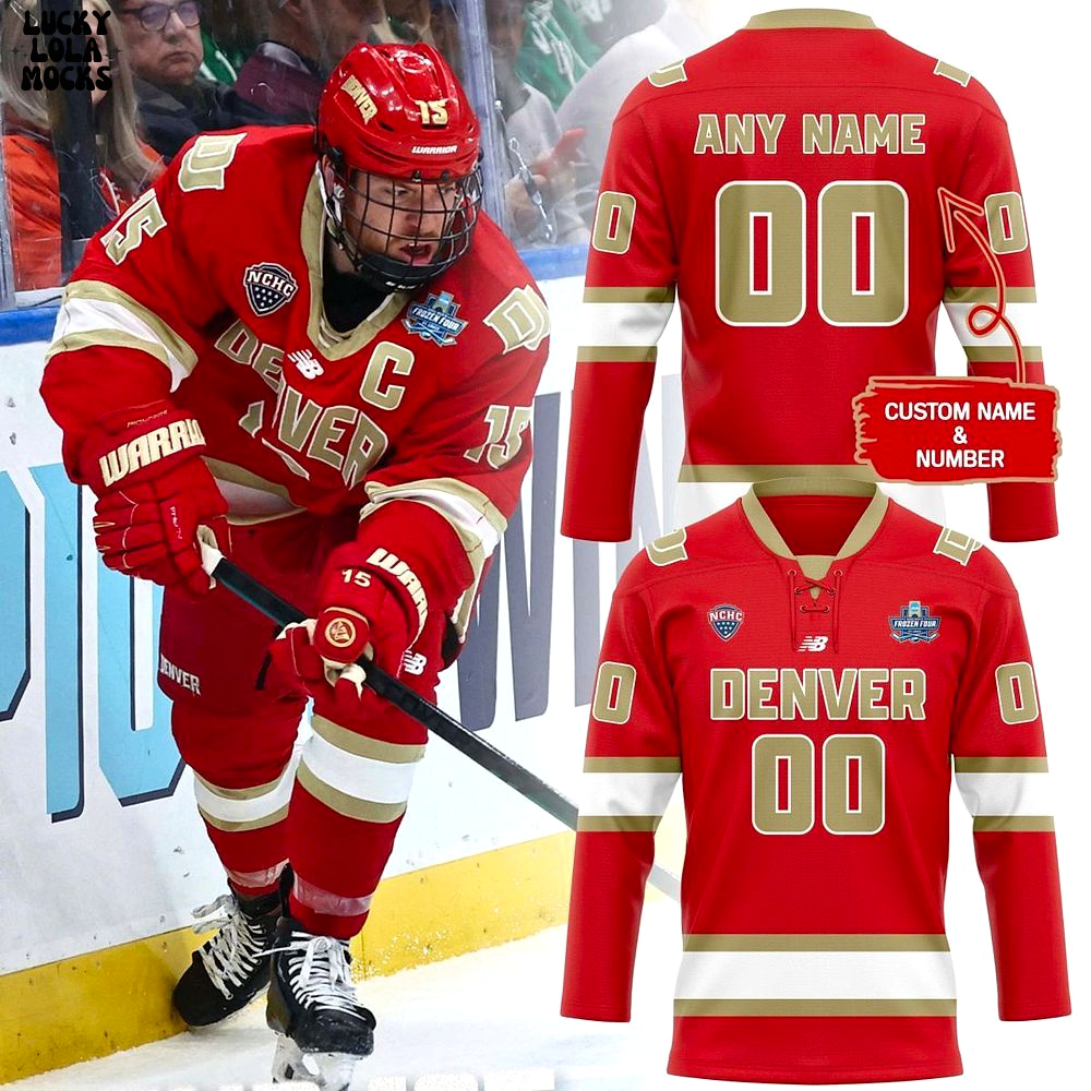 Denver Pioneers Final Four 2025 Hockey Jersey Denver Pioneers Final Four 2025 Hockey Jersey