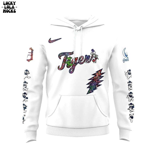 Detroit Tigers Grateful Dead Special Edition 2025 Hoodie
