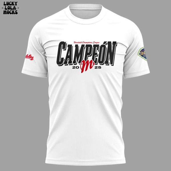 Diablos Rojos del México Baseball Champions Campeon 2025 Special T-Shirt